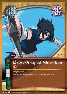 Cross-Shaped Shuriken card artwork