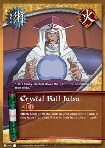 Crystal Ball Jutsu card artwork