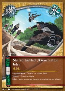 Shared-instinct Assassination Jutsu card artwork