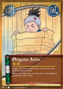 Disguise Jutsu card artwork