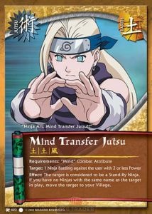 Mind Transfer Jutsu card artwork
