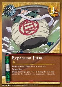 Expansion Jutsu card artwork