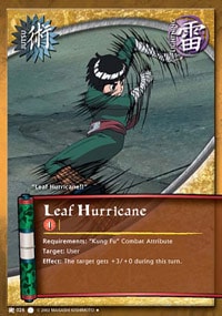 Leaf Hurricane card artwork