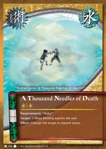 A Thousand Needles of Death card artwork