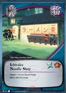 Ichiraku Noodle Shop card artwork