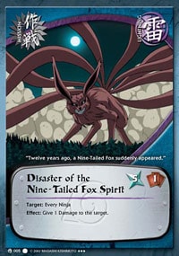 Disaster of the Nine-Tailed Fox Spirit card artwork