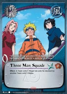 Three Man Squads card artwork