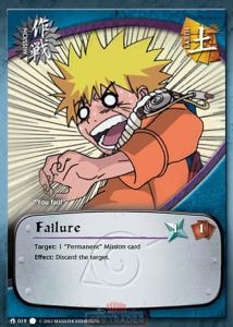 Failure card artwork