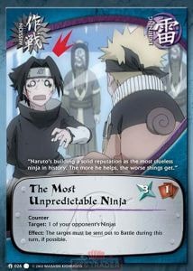 The Most Unpredictable Ninja card artwork