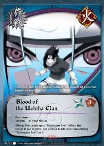 Blood of the Uchiha Clan card artwork