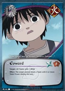 Coward card artwork