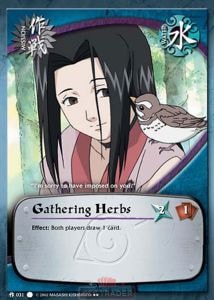 Gathering Herbs card artwork