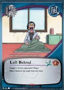 Left Behind card artwork