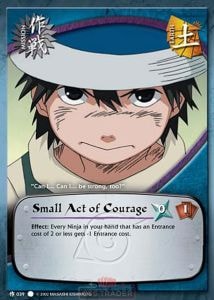 Small Act of Courage card artwork