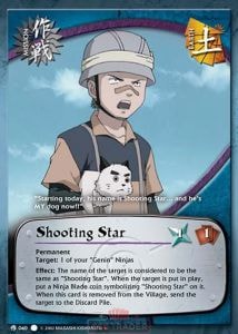 Shooting Star card artwork