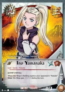 Ino Yamanaka card artwork