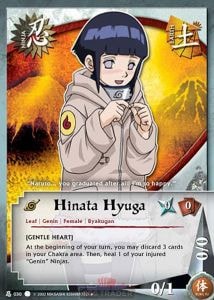 Hinata Hyuga card artwork