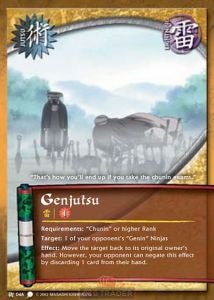 Genjutsu card artwork