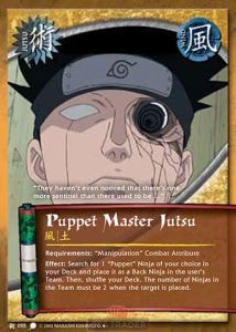 Puppet Master Jutsu card artwork