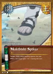 Makibishi Spikes card artwork