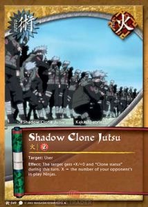 Shadow Clone Jutsu card artwork