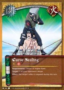 Curse Sealing card artwork