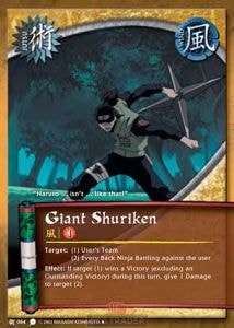Giant Shuriken card artwork