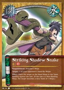 Striking Shadow Snake card artwork