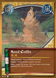 Sand Coffin card artwork