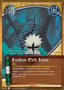 Endless Path Jutsu card artwork