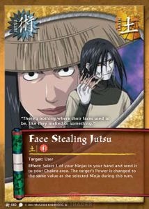 Face Stealing Jutsu card artwork