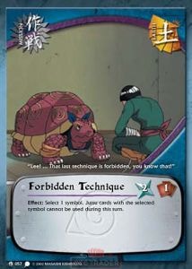 Forbidden Technique card artwork
