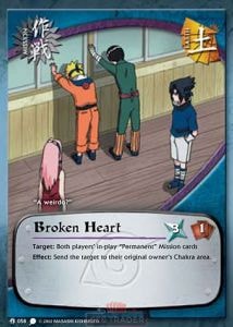 Broken Heart card artwork