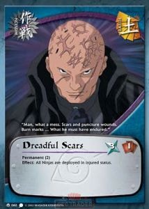 Dreadful Scars card artwork