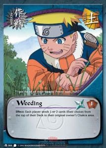 Weeding card artwork