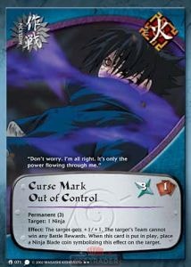 Curse Mark Out of Control card artwork