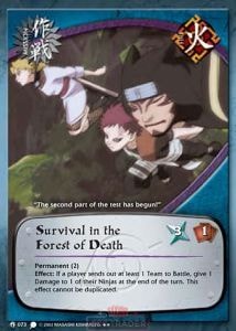 Survival in the Forest of Death card artwork