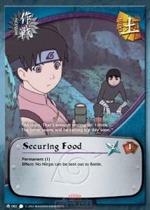 Securing Food card artwork