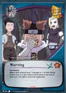 Starving card artwork
