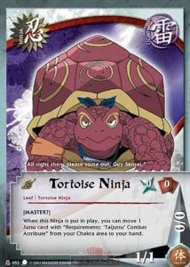 Tortoise Ninja card artwork