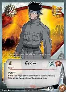 Crow card artwork