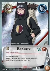 Kankuro card artwork