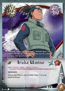 Iruka Umino card artwork