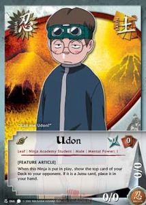 Udon card artwork