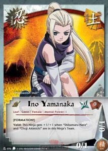Ino Yamanaka card artwork