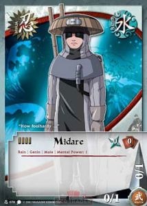 Midare card artwork