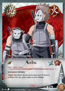 Anbu card artwork