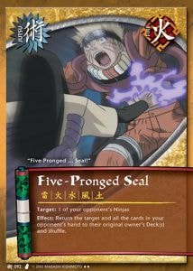 Five-Pronged Seal card artwork