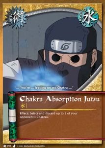Chakra Absorption Jutsu card artwork