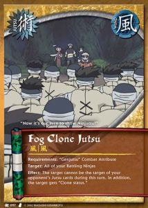 Fog Clone Jutsu card artwork